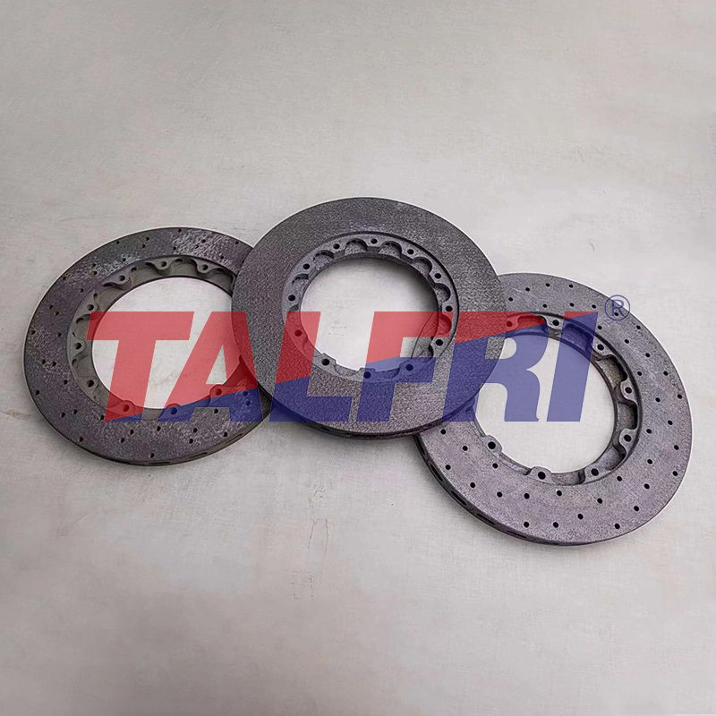 High Performance Lightweight carbon ceramic brake rotors+brake pad for racing car Nissan GTR-35