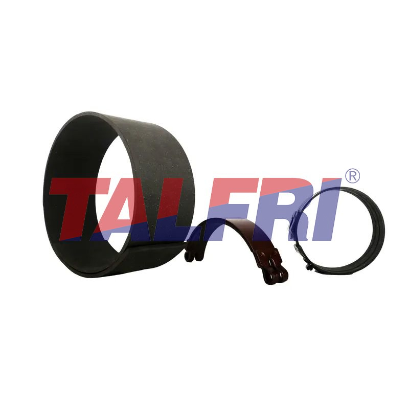 Flexsible extruded brake lining roll apply for brake shoe or bonded brake pads