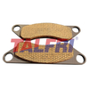 Woven brake lining flat sheet for industrial clutches' relining and bonding service