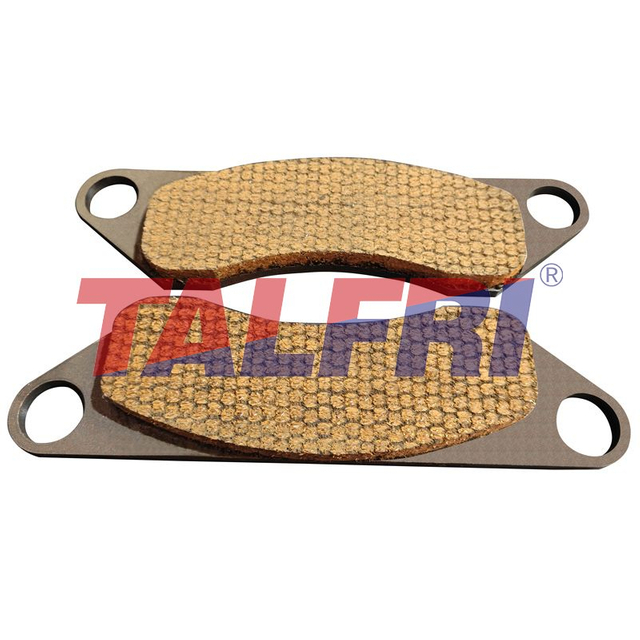 Excellent performance brake pads for printing machine of brake clutch system