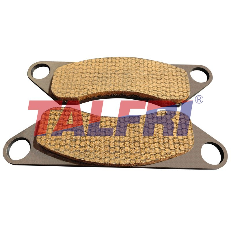 Excellent performance brake pads for printing machine of brake clutch system