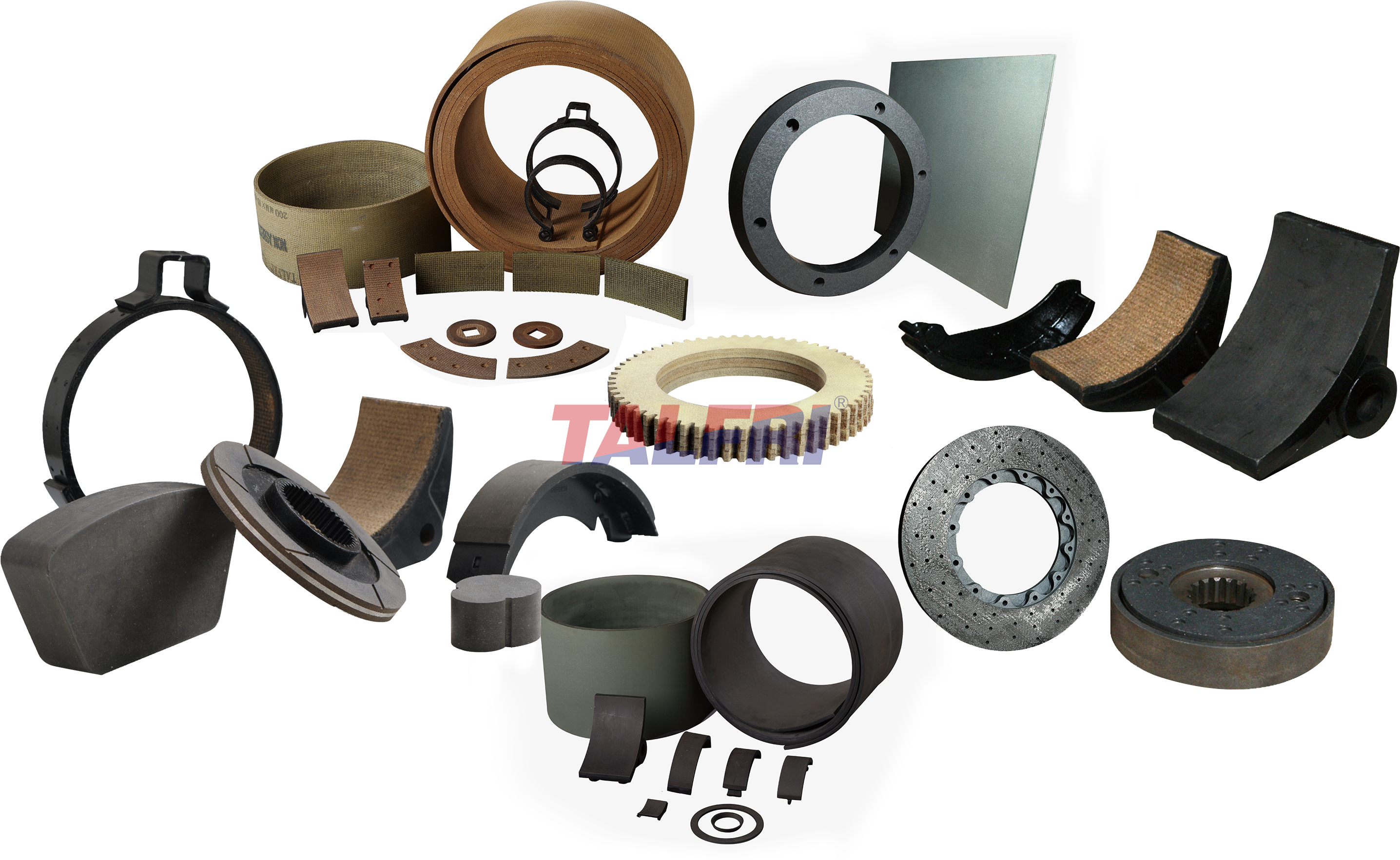 Heavy Duty Friction Discs for Port & Mine Clutches