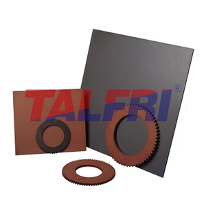 Higher coefficient rigid molded brake flat sheet apply for industurial brakes