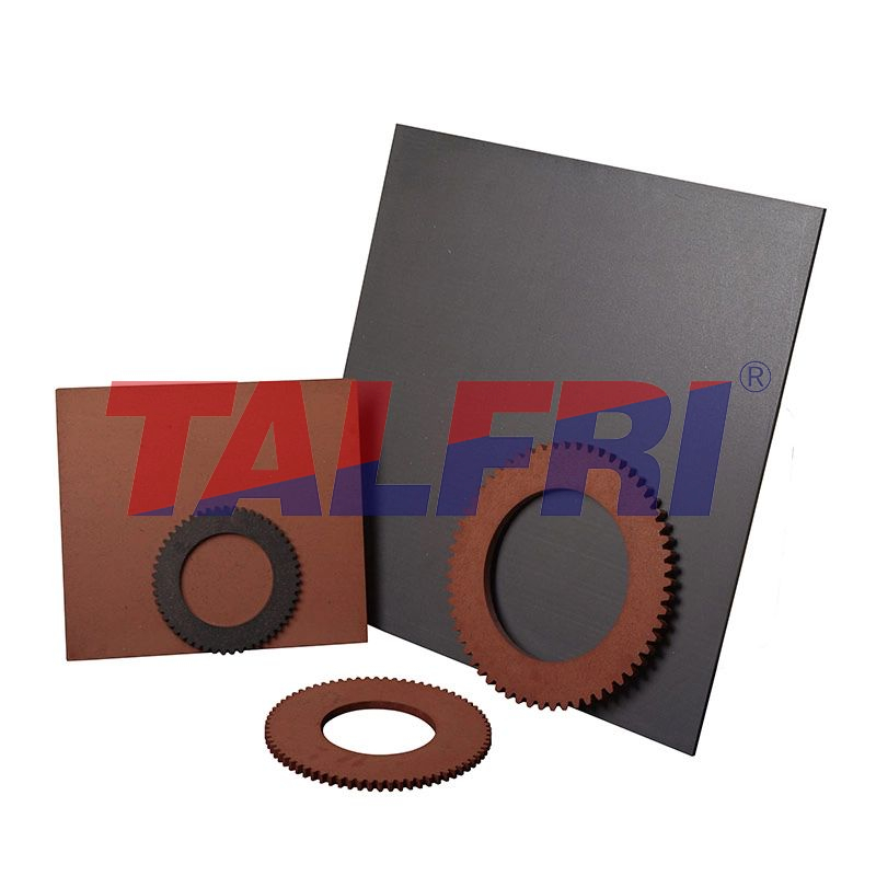 Higher coefficient rigid molded brake flat sheet apply for industurial brakes