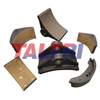 Woven brake lining flat sheet for industrial clutches' relining and bonding service