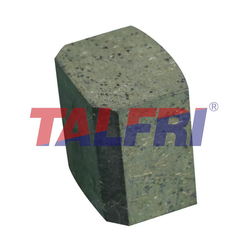 Friction blocks for centrifugal oil separator