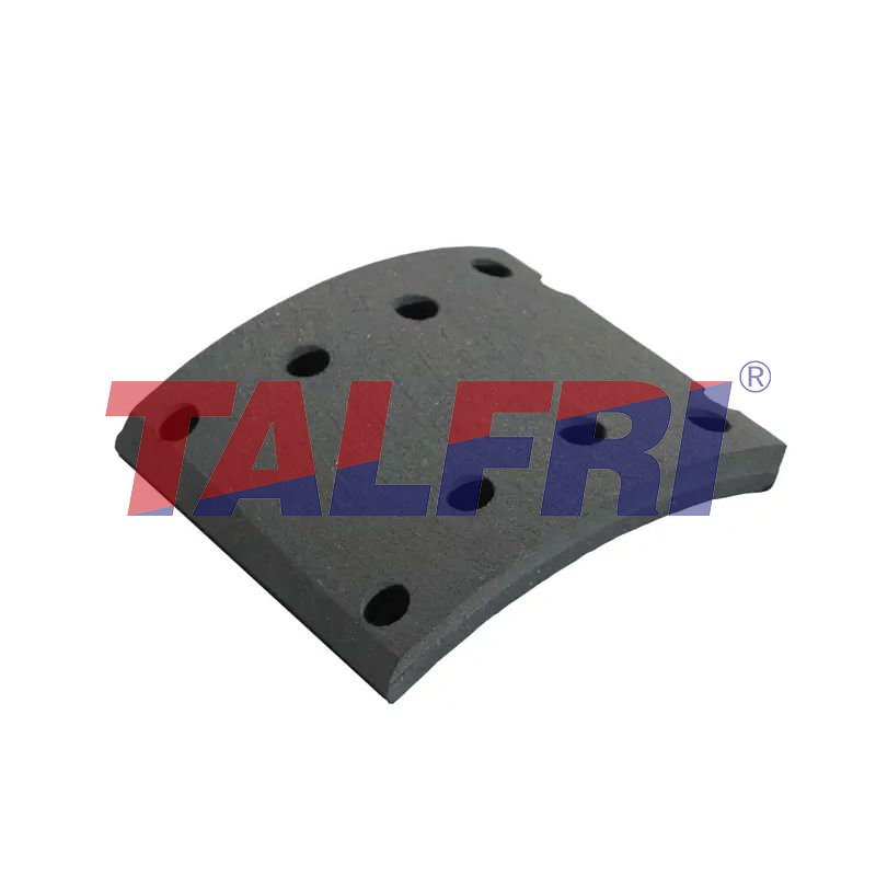 Brake lining pads for oil drilling winch and engineering machinery