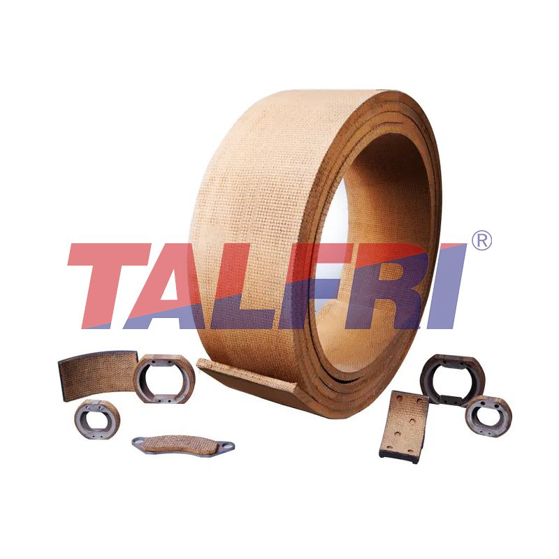 Marine winch brake lining installation
